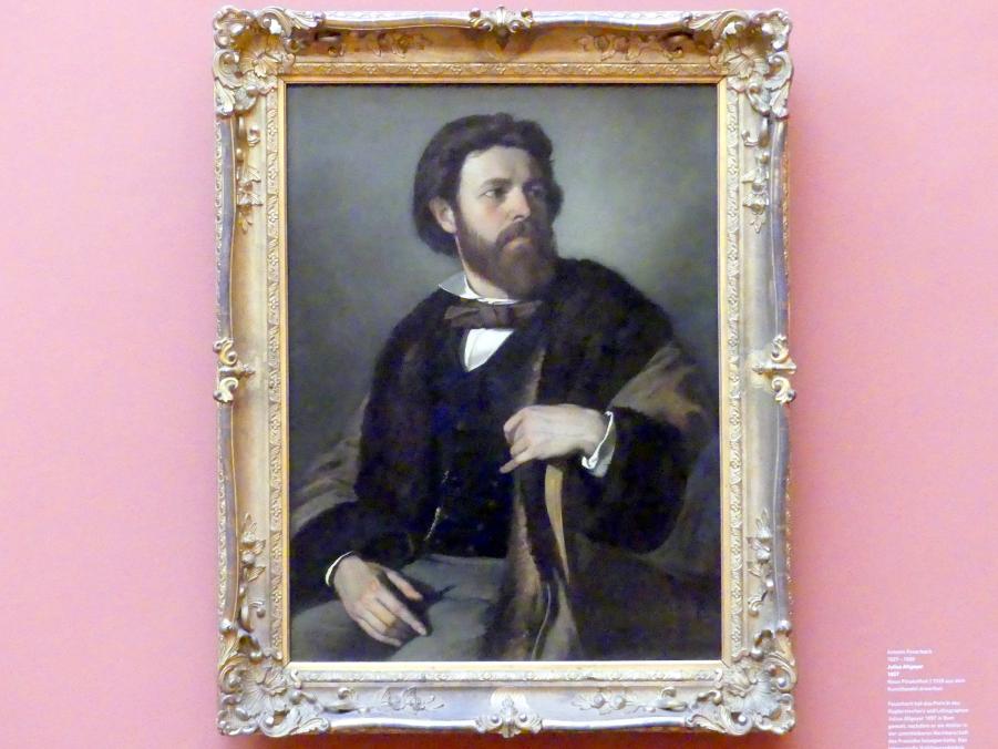 Anselm Feuerbach (1846–1878): Julius Allgeyer, 1857