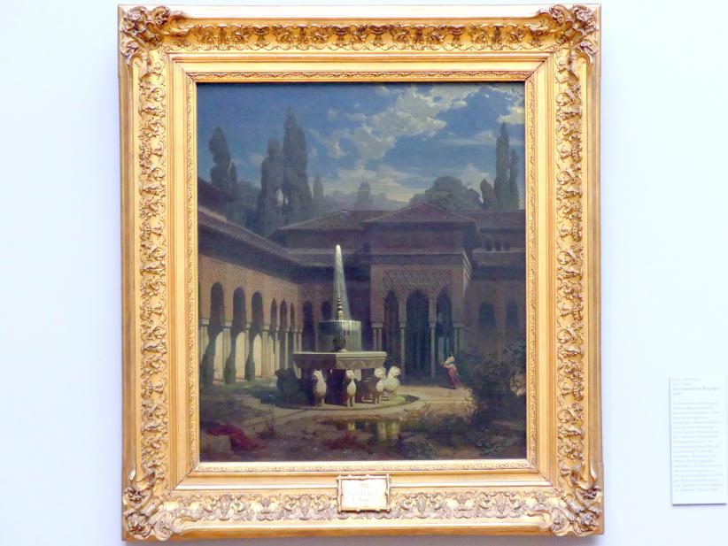 Eduard Gerhardt: Der Löwenhof der Alhambra, 1860