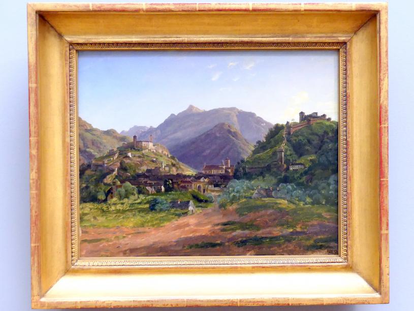 Johann Christian Ziegler (1829), Bellinzona, München, Neue Pinakothek in der Sammlung Schack, Saal 19, 1829