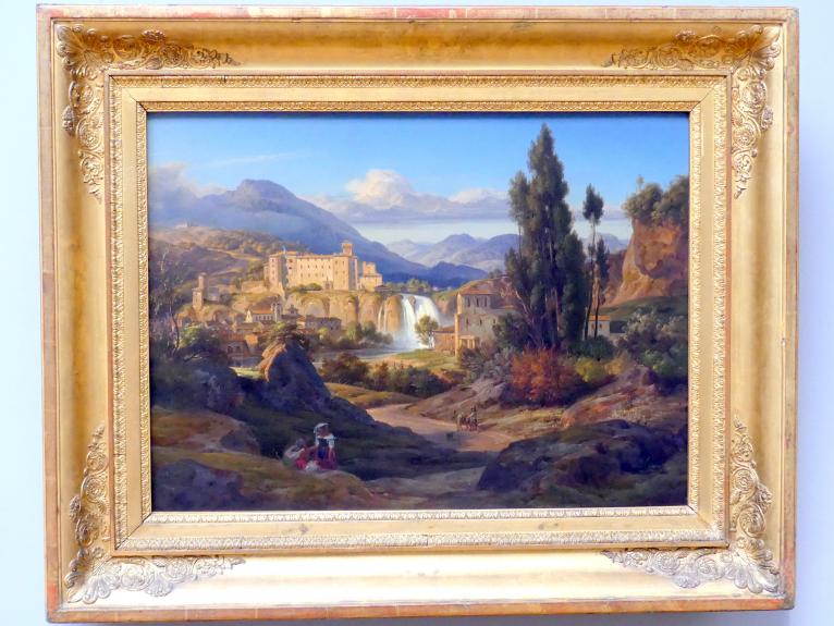 Ernst Fries: Wasserfälle des Liris bei Isola del Liri, 1830