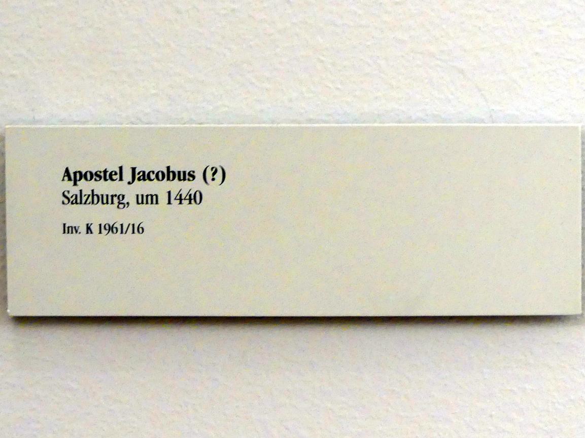 Apostel Jacobus (?), Regensburg, Historisches Museum, um 1440, Bild 2/2