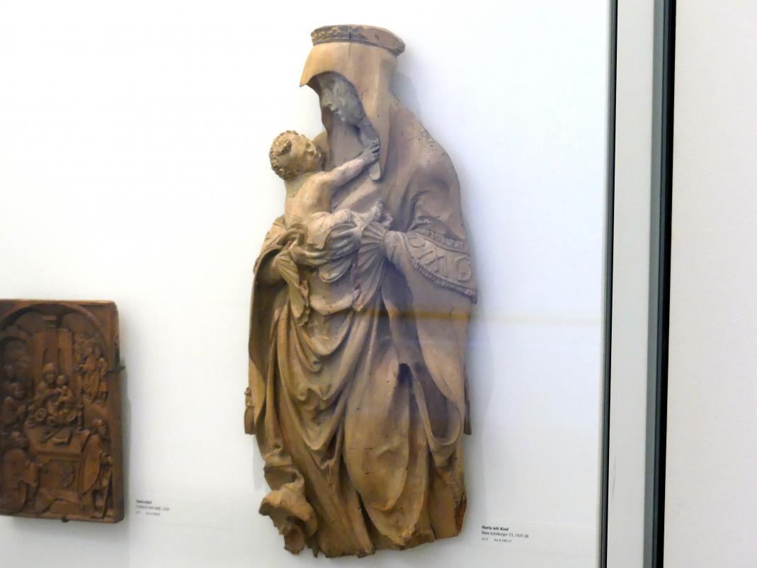 Hans Leinberger (1515–1527), Maria mit Kind, Regensburg, Historisches Museum, 1525–1530, Bild 2/3