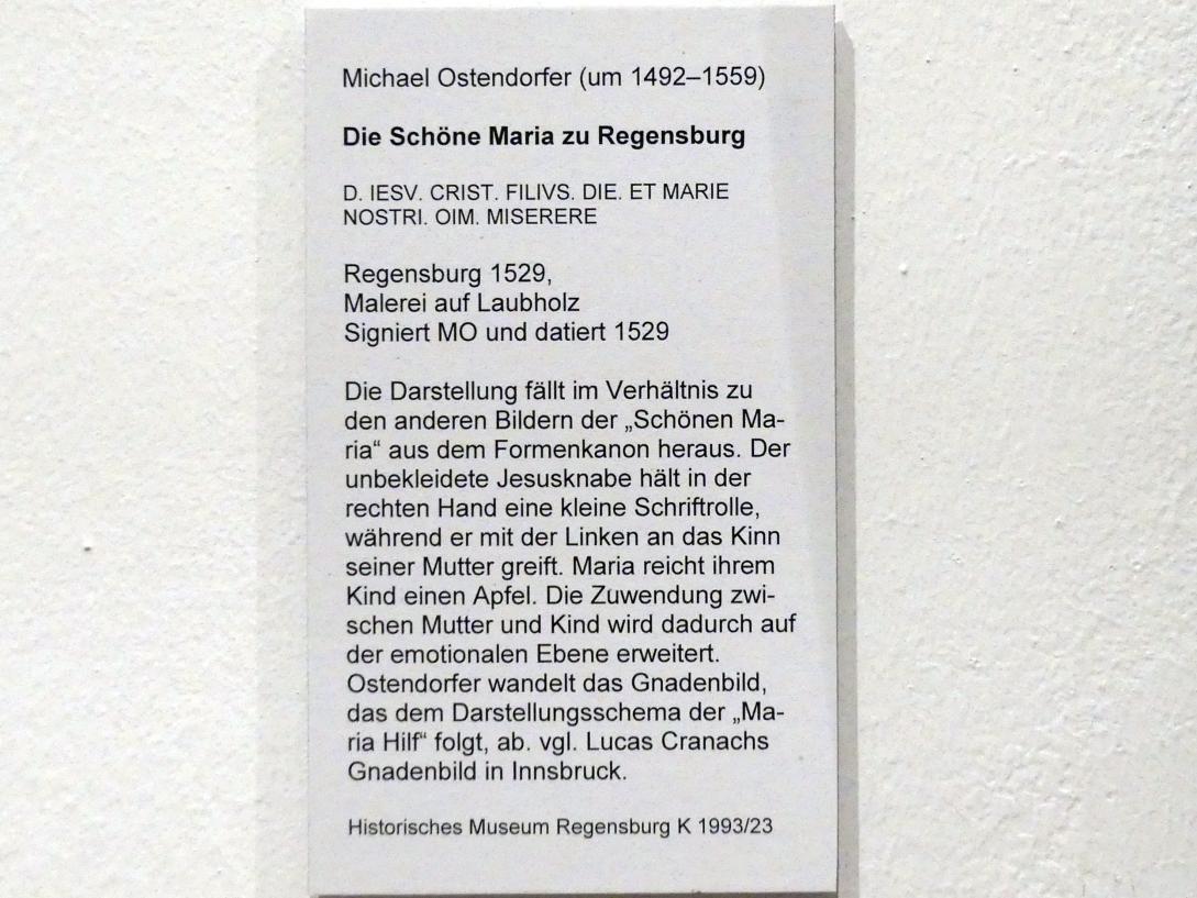 Michael Ostendorfer (1520–1552), Die Schöne Maria zu Regensburg, Regensburg, Historisches Museum, 1529, Bild 2/2