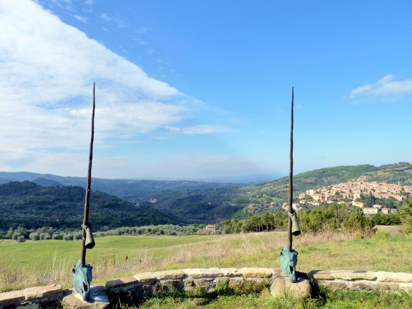 Daniel Spoerri (1955–2014), Einhörner – Nabel der Welt, Seggiano, Il Giardino di Daniel Spoerri, 1991, Bild 4/5