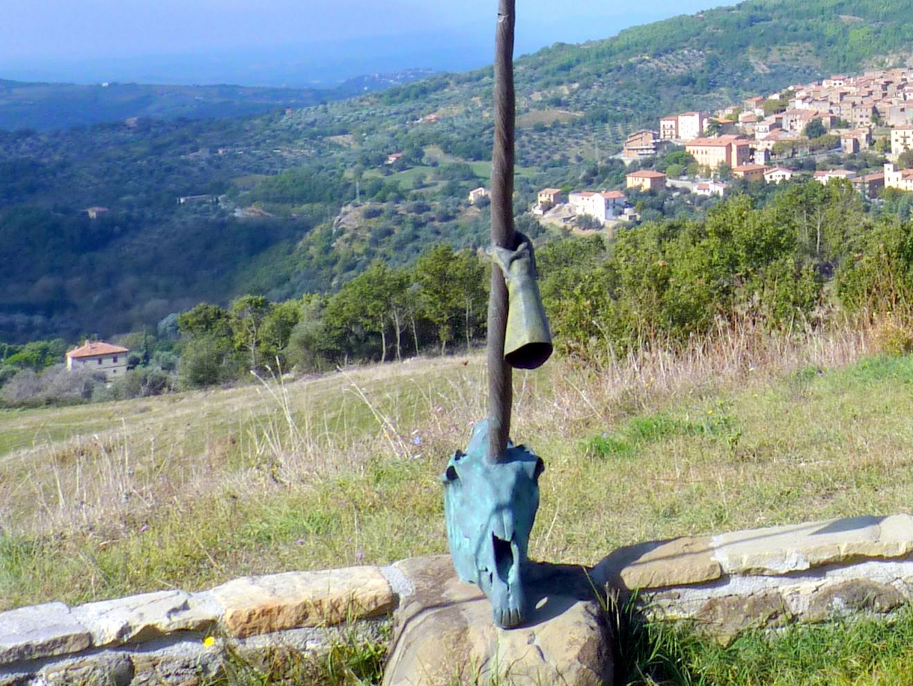 Daniel Spoerri (1955–2014), Einhörner – Nabel der Welt, Seggiano, Il Giardino di Daniel Spoerri, 1991, Bild 5/5