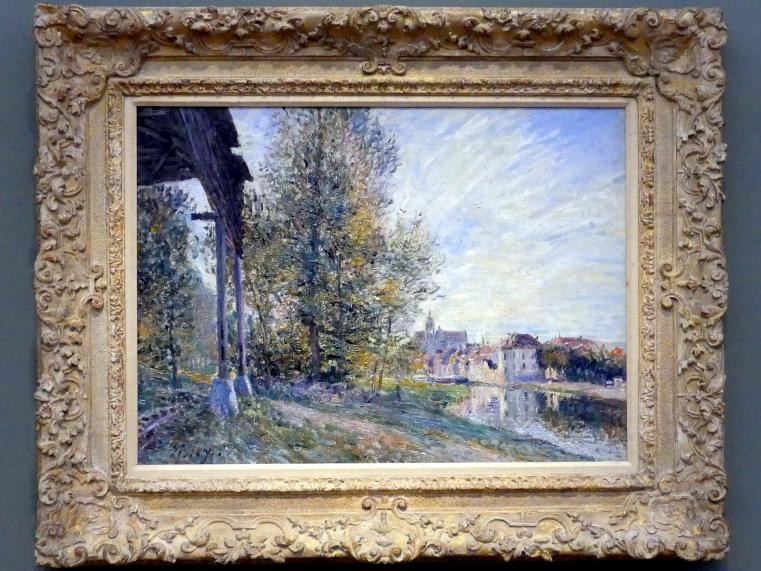 Alfred Sisley (1872–1896): Bei Moret-sur-Loing, 1881