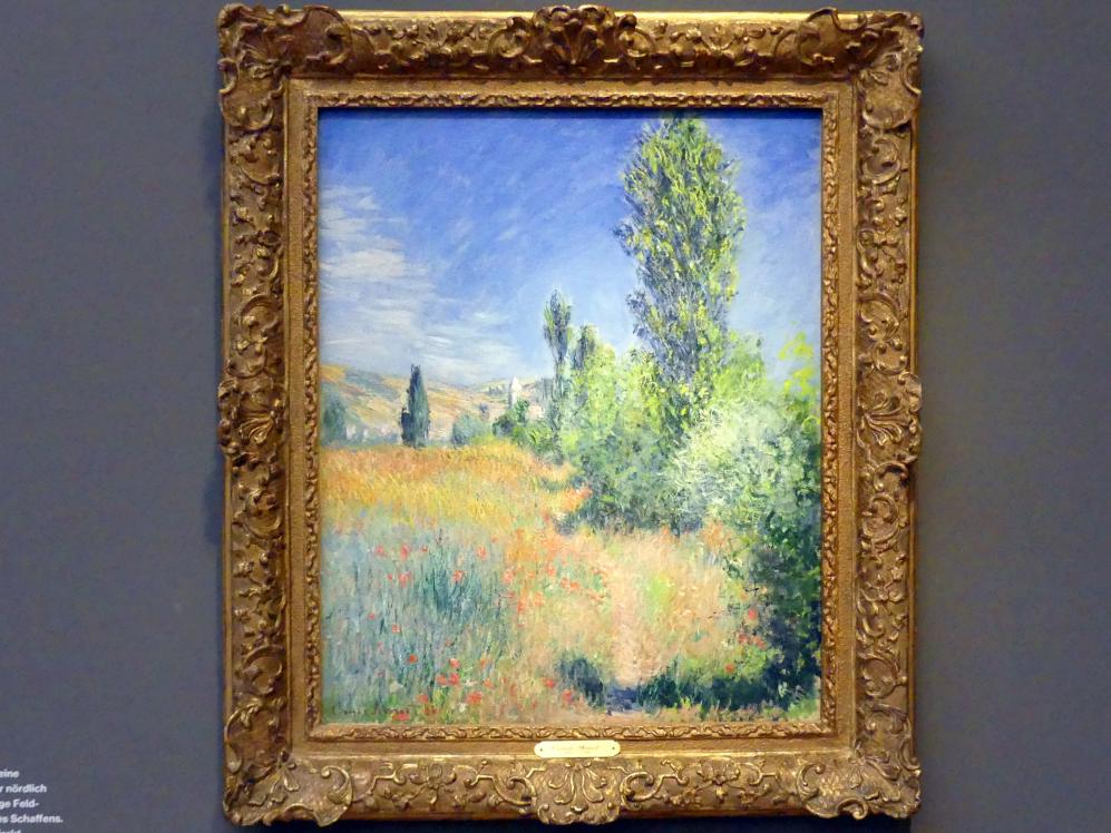 Claude Monet (1864–1925), Landschaft auf der Insel Saint-Martin, Potsdam, Museum Barberini, Saal B6, 1881