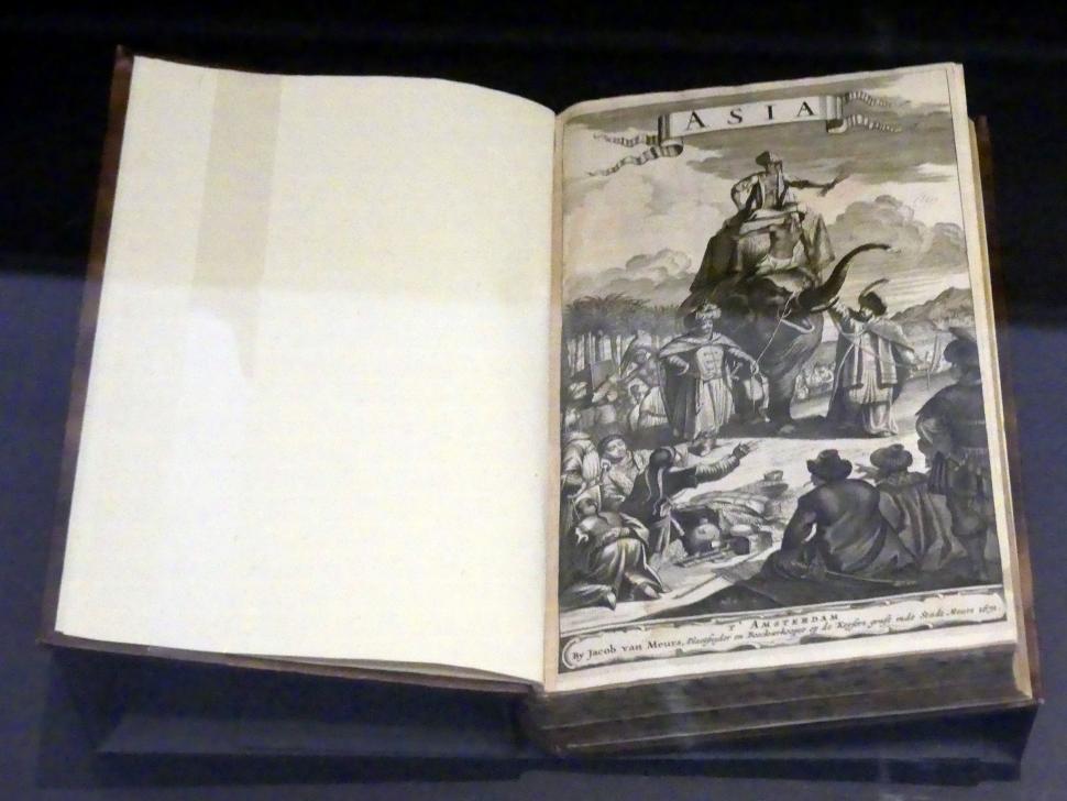 Jacob van Meurs (1663–1682), Asia, Potsdam, Museum Barberini, Ausstellung "Rembrandts Orient" vom 13.03.-27.06.2021, Saal A4, 1672