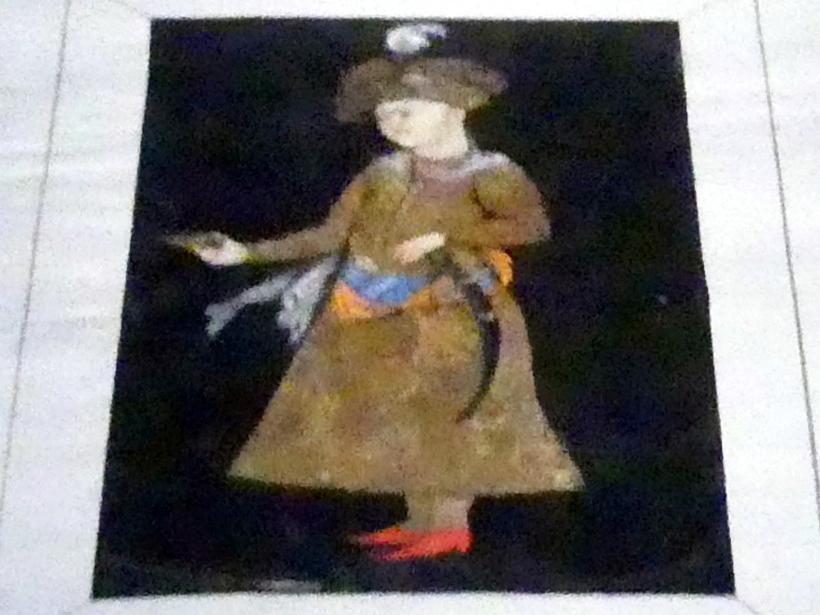 Persischer Jüngling, Potsdam, Museum Barberini, Ausstellung "Rembrandts Orient" vom 13.03.-27.06.2021, Saal A5, um 1650–1680, Bild 2/4