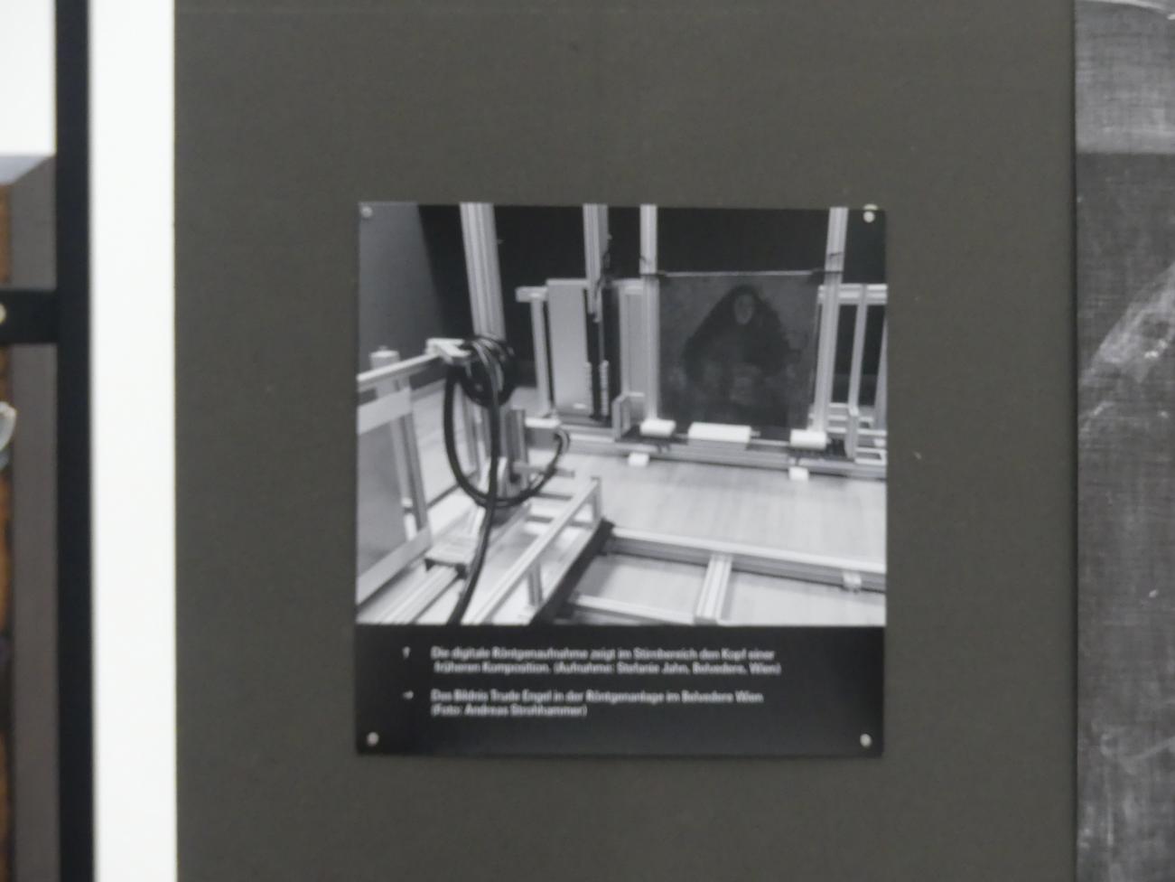 Egon Schiele (1908–1918), Bildnis Trude Engel, Linz, Lentos Kunstmuseum Linz, Saal 3 - Wege zur Abstraktion, um 1913, Bild 8/12