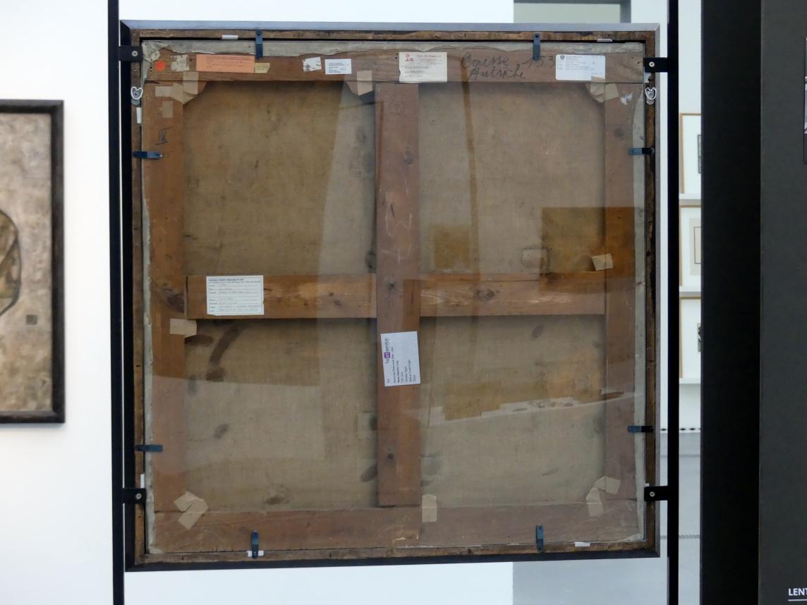 Egon Schiele (1908–1918), Bildnis Trude Engel, Linz, Lentos Kunstmuseum Linz, Saal 3 - Wege zur Abstraktion, um 1913, Bild 12/12