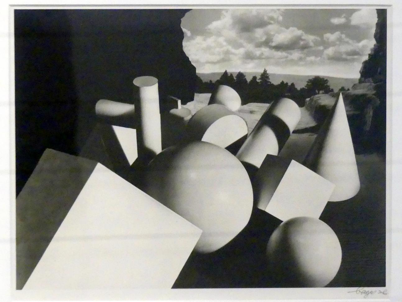 Herbert Bayer (1925–1972), Metamorphose, Linz, Lentos Kunstmuseum Linz, Saal 5 - Fotokabinett, 1936, Bild 2/3