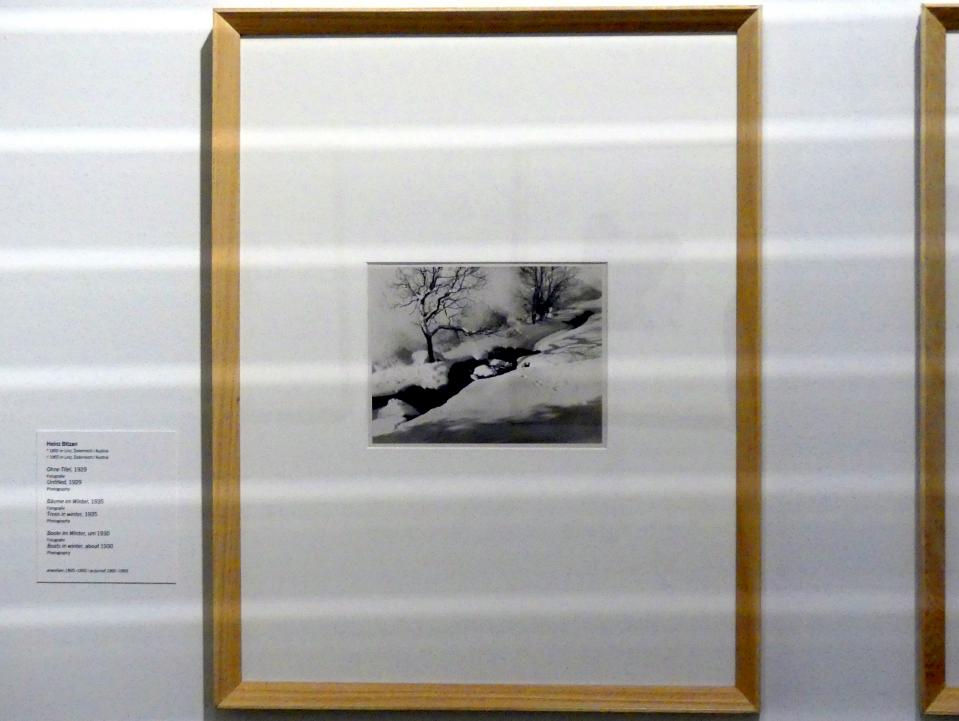 Heinz Bitzan (1929–1935), Ohne Titel, Linz, Lentos Kunstmuseum Linz, Saal 5 - Fotokabinett, 1929, Bild 1/3