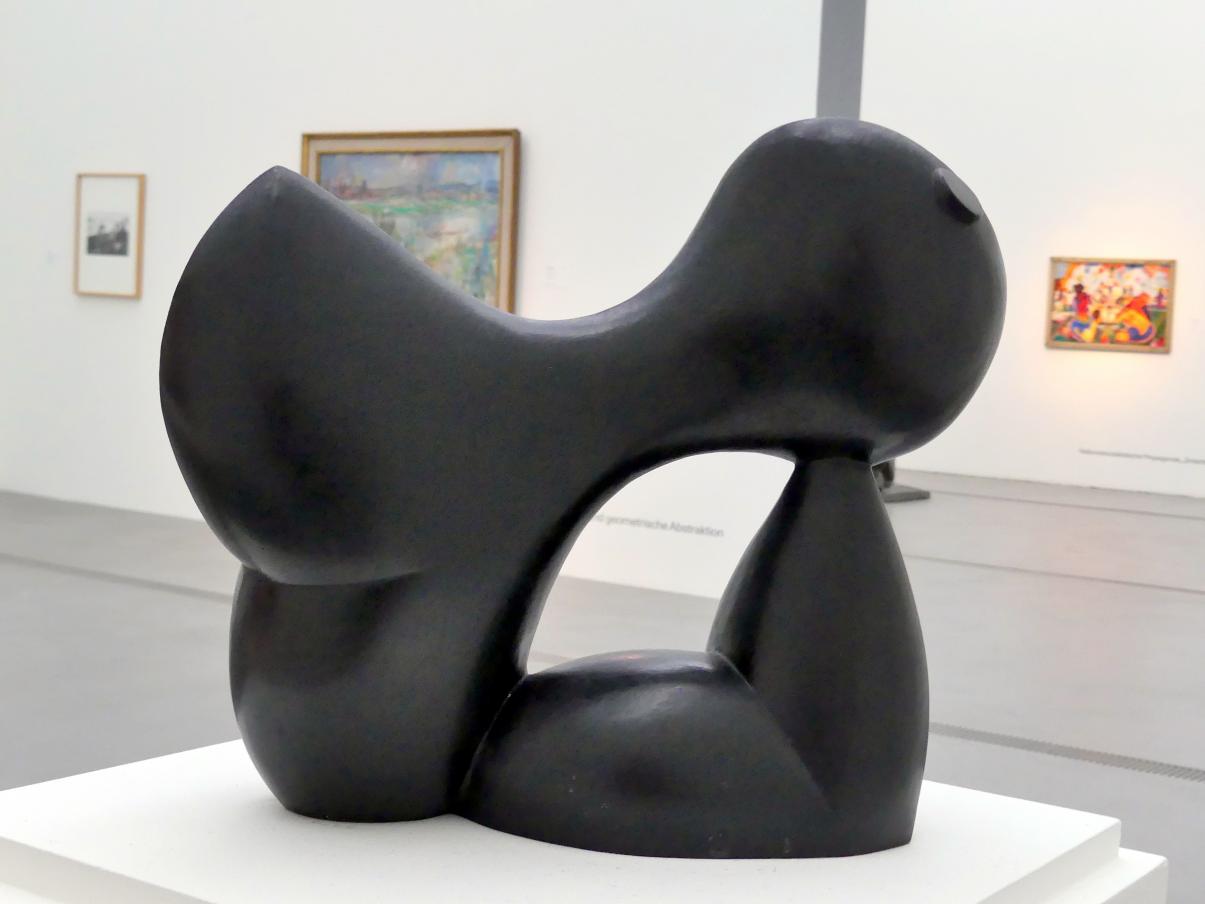 Baltasar Lobo (1942–1952), Buste Contemplative, Linz, Lentos Kunstmuseum Linz, Saal 7 - Nachkriegsjahre, 1952, Bild 2/5