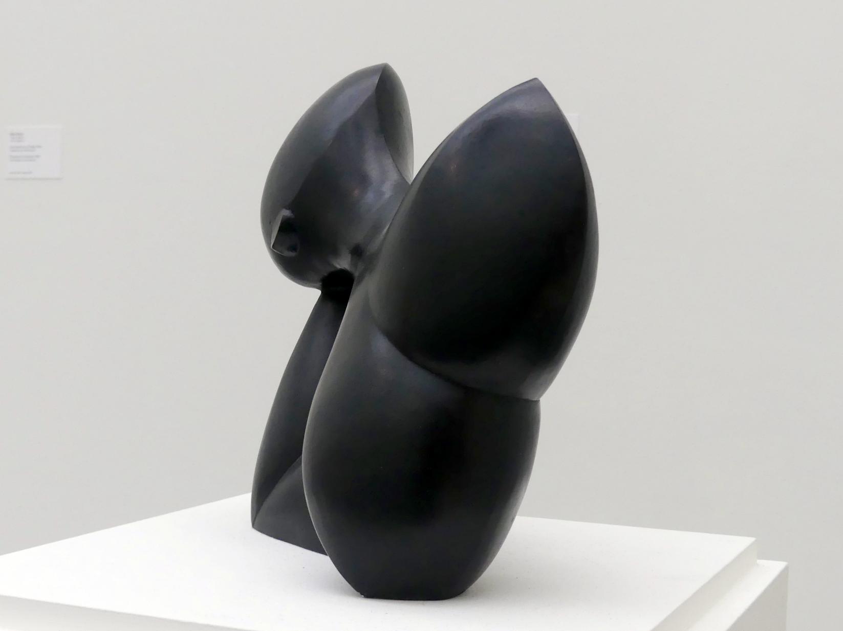 Baltasar Lobo (1942–1952), Buste Contemplative, Linz, Lentos Kunstmuseum Linz, Saal 7 - Nachkriegsjahre, 1952, Bild 4/5