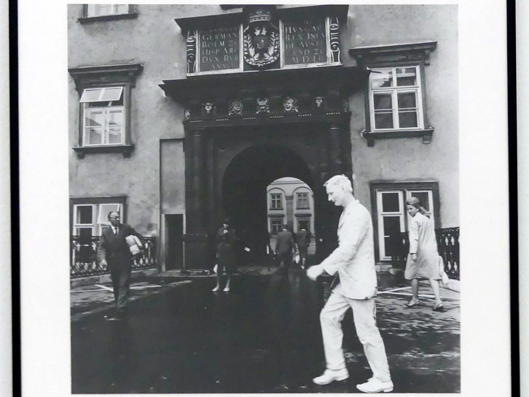 Günter Brus (1964–1965), Wiener Spaziergang, Linz, Lentos Kunstmuseum Linz, Saal 9 - Das Jahrzehnt des Aufbruchs, 1965, Bild 4/16