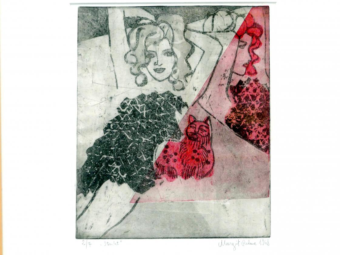 Margit Palme (1968), Starlet, Linz, Lentos Kunstmuseum Linz, Saal 10 - Zu schade für die Lade, 1968, Bild 2/3