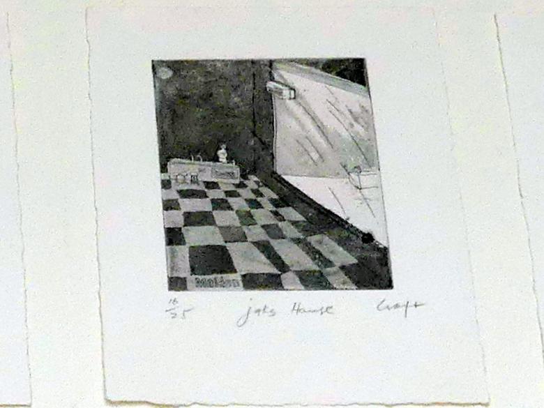 Christopher Croft (1976), The House that Jack built [Das Haus, das Jack gebaut hat], Linz, Lentos Kunstmuseum Linz, Saal 10 - Zu schade für die Lade, 1976, Bild 6/13