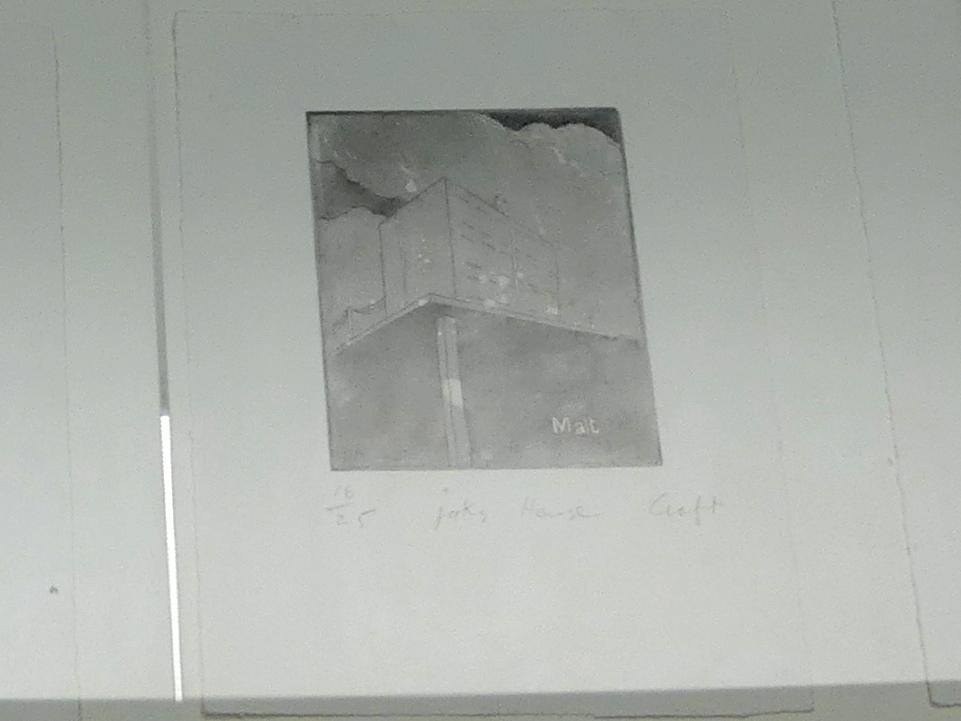 Christopher Croft (1976), The House that Jack built [Das Haus, das Jack gebaut hat], Linz, Lentos Kunstmuseum Linz, Saal 10 - Zu schade für die Lade, 1976, Bild 11/13