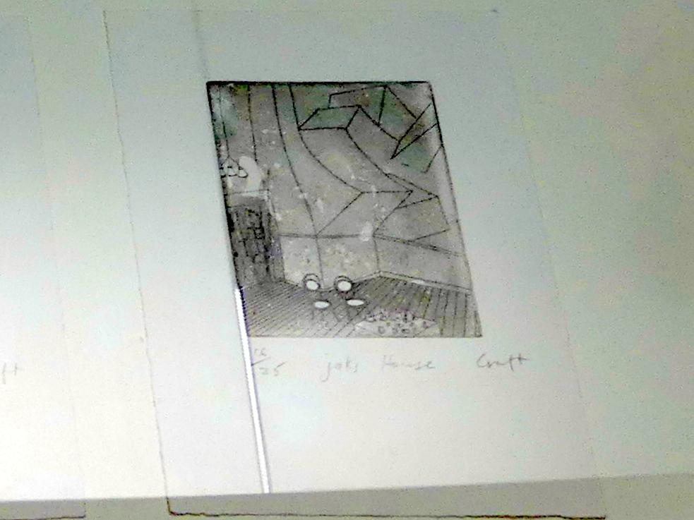 Christopher Croft (1976), The House that Jack built [Das Haus, das Jack gebaut hat], Linz, Lentos Kunstmuseum Linz, Saal 10 - Zu schade für die Lade, 1976, Bild 12/13