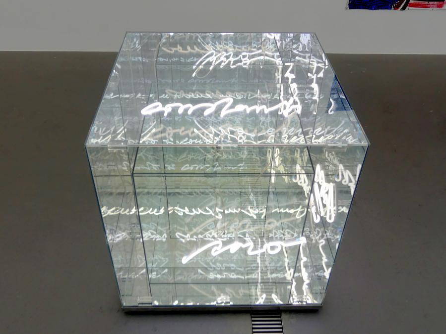 Brigitte Kowanz (2017), Constant Motion, Linz, Lentos Kunstmuseum Linz, Saal 12 - Junge Rebellen und Neue Wilde, 2017, Bild 4/6