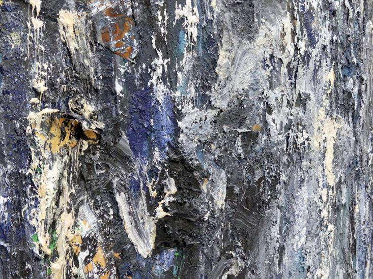 Herbert Brandl (1986–2001), Ohne Titel, Linz, Lentos Kunstmuseum Linz, Saal 12 - Junge Rebellen und Neue Wilde, 1986, Bild 2/4