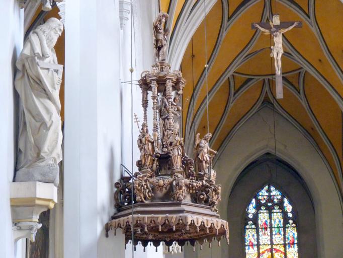 Michael Zürn der Ältere (1614–1650), Christus, Wasserburg am Inn, Stadtpfarrkirche St. Jakob, 1637–1639, Bild 2/2