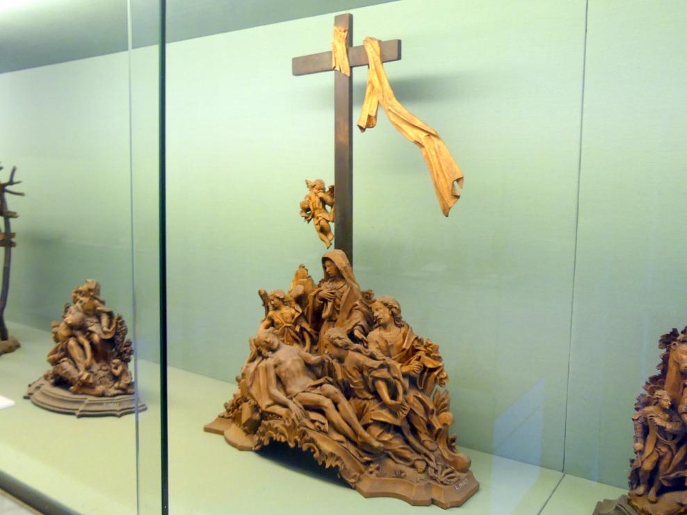 Johann Benedikt Witz (1747–1780), Beweinung Christi, Würzburg, Museum für Franken (ehem. Mainfränkisches Museum), Bozzetti-Sammlung, 1765, Bild 2/3