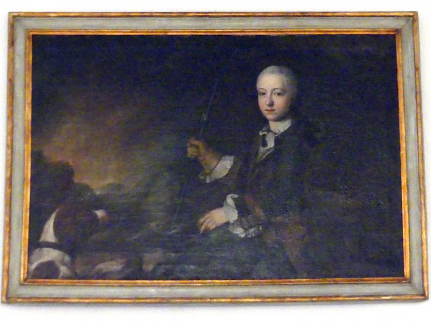 Franz Anton Spahn (1759–1760), Porträt Charlotte von Thüngen, Würzburg, Museum für Franken (ehem. Mainfränkisches Museum), Fayence-Saal, um 1760