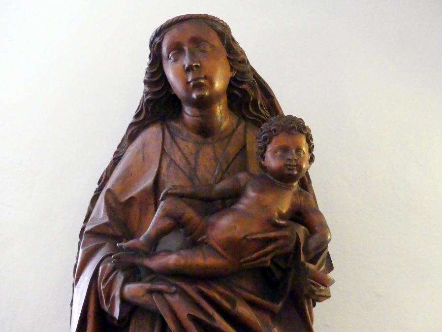 Maria mit Kind, Würzburg, Museum für Franken (ehem. Mainfränkisches Museum), Echterbastei, um 1500, Bild 2/3