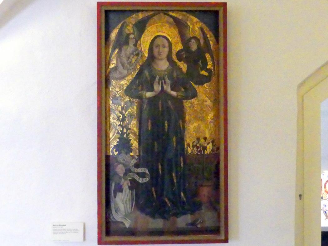 Maria im Ährenkleid, um 1460