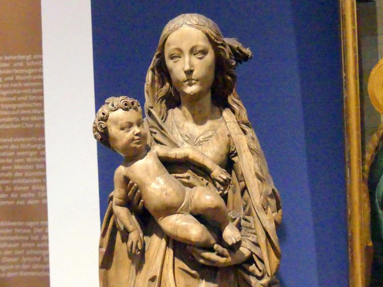 Tilman Riemenschneider (1487–1523), Madonna auf der Mondsichel (Unbefleckte Empfängnis), Würzburg, Martin von Wagner-Museum, Saal 1, nach 1503, Bild 3/4