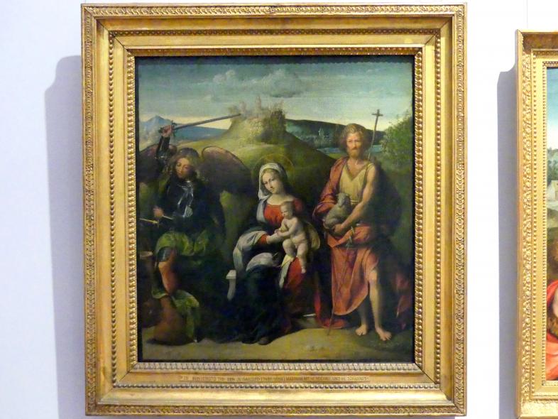 Benvenuto Tisi Garofalo (1509–1540), Sacra Conversazione, Würzburg, Martin von Wagner-Museum, Saal 2, um 1520