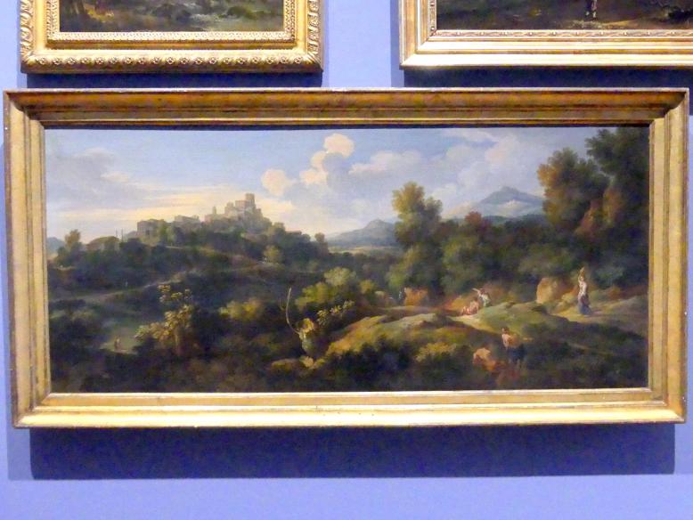 Jan Frans van Bloemen (1687–1715), Italienische Landschaft, Würzburg, Martin von Wagner-Museum, Saal 4, um 1710–1720