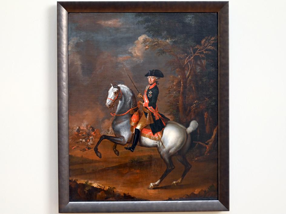 Kaiser Josef II. zu Pferd, Innsbruck, Tiroler Landesmuseum, Ferdinandeum, Rotunde, um 1770, Bild 1/2