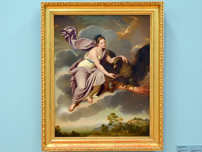 Giuseppe Craffonara: Hebe tränkt den Adler Jupiters, um 1830
