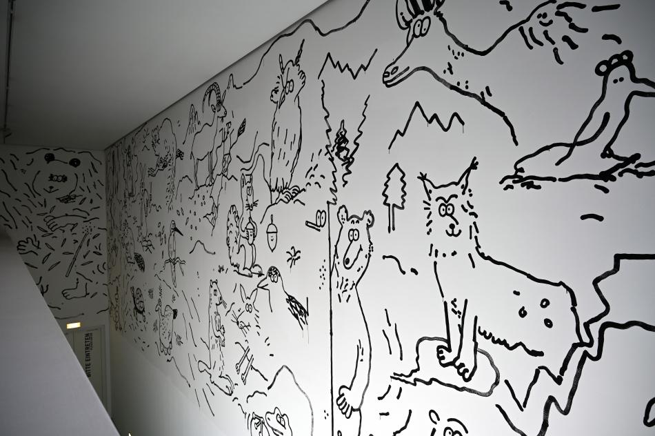 Stefan Marx (2020), Max, Maria, Andi & Co, Innsbruck, Tiroler Landesmuseum, Ferdinandeum, 2020, Bild 4/5