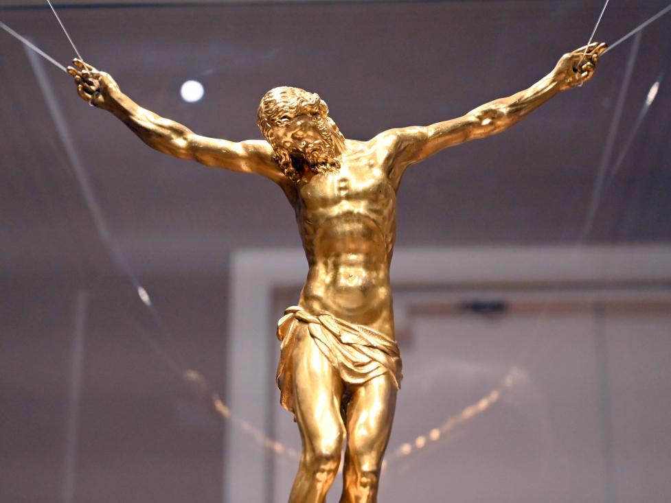 Guglielmo della Porta (1577), Kruzifixus, Innsbruck, Tiroler Landesmuseum, Ferdinandeum, Saal 9, 2. Hälfte 16. Jhd., Bild 2/4