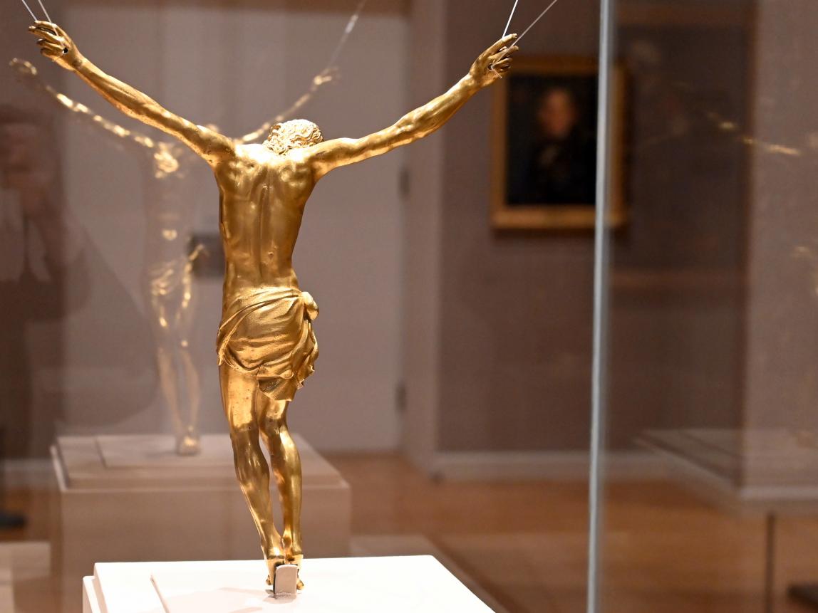 Guglielmo della Porta (1577), Kruzifixus, Innsbruck, Tiroler Landesmuseum, Ferdinandeum, Saal 9, 2. Hälfte 16. Jhd., Bild 3/4