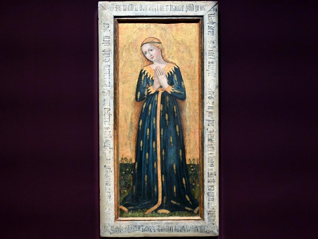 Madonna im Ährenkleid, Innsbruck, Tiroler Landesmuseum, Ferdinandeum, Mittelalter 2, um 1450, Bild 1/2