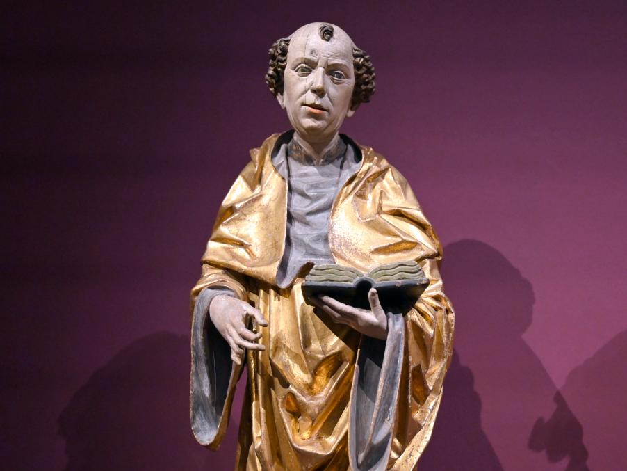 Hans Klocker (1488–1495), Hl. Leonhard, Schalders, Pfarrkirche St. Wolfgang, jetzt Innsbruck, Tiroler Landesmuseum, Ferdinandeum, Mittelalter 2, um 1490–1500, Bild 2/3