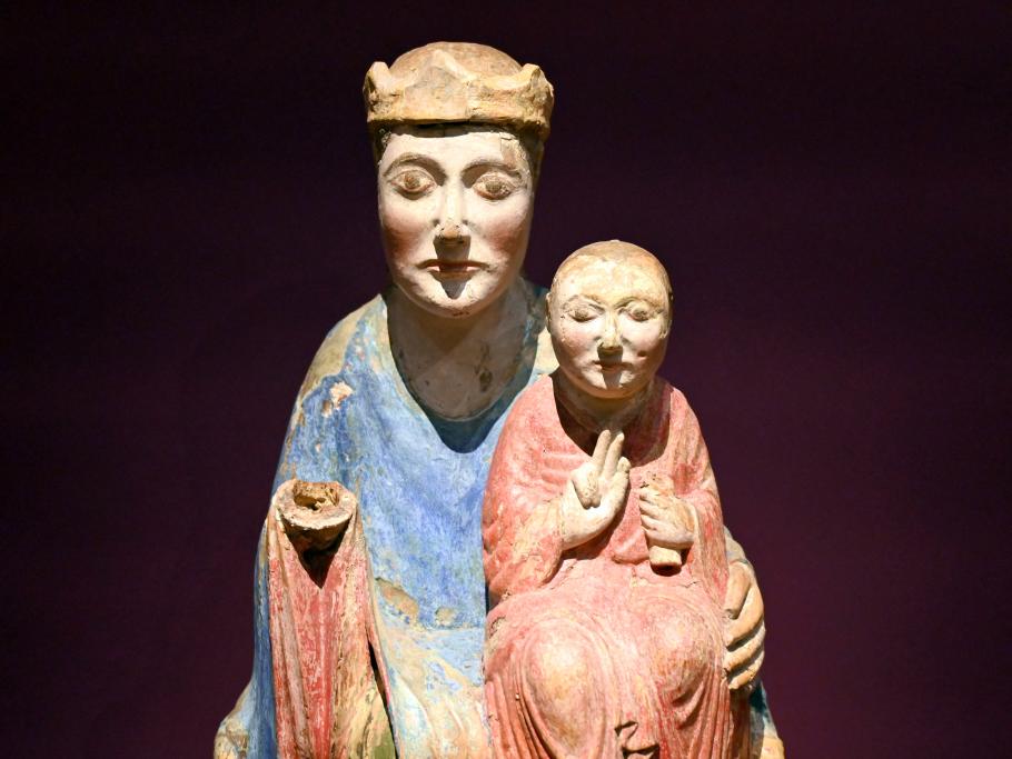 Madonna mit dem Kind (Götzner Madonna), Innsbruck, Tiroler Landesmuseum, Ferdinandeum, Mittelalter 3, um 1180–1190, Bild 2/3