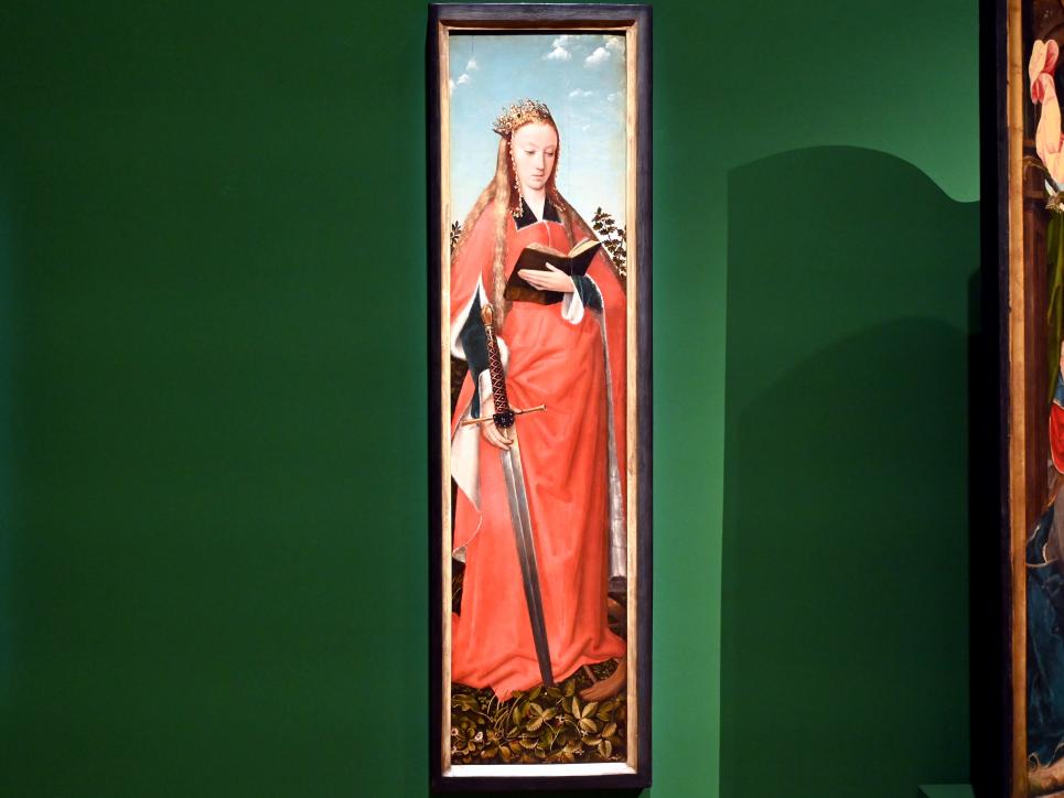 Meister von Frankfurt (1499 - 1515): Hl. Katharina, um 1500