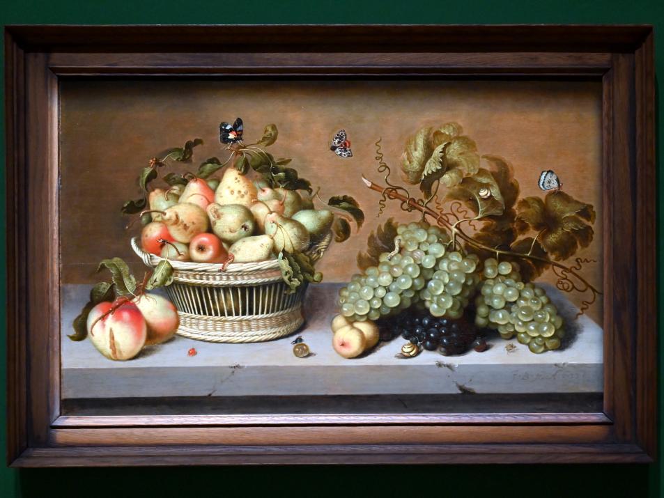 Jan Bouman (1633): Stillleben mit Früchten, 1633