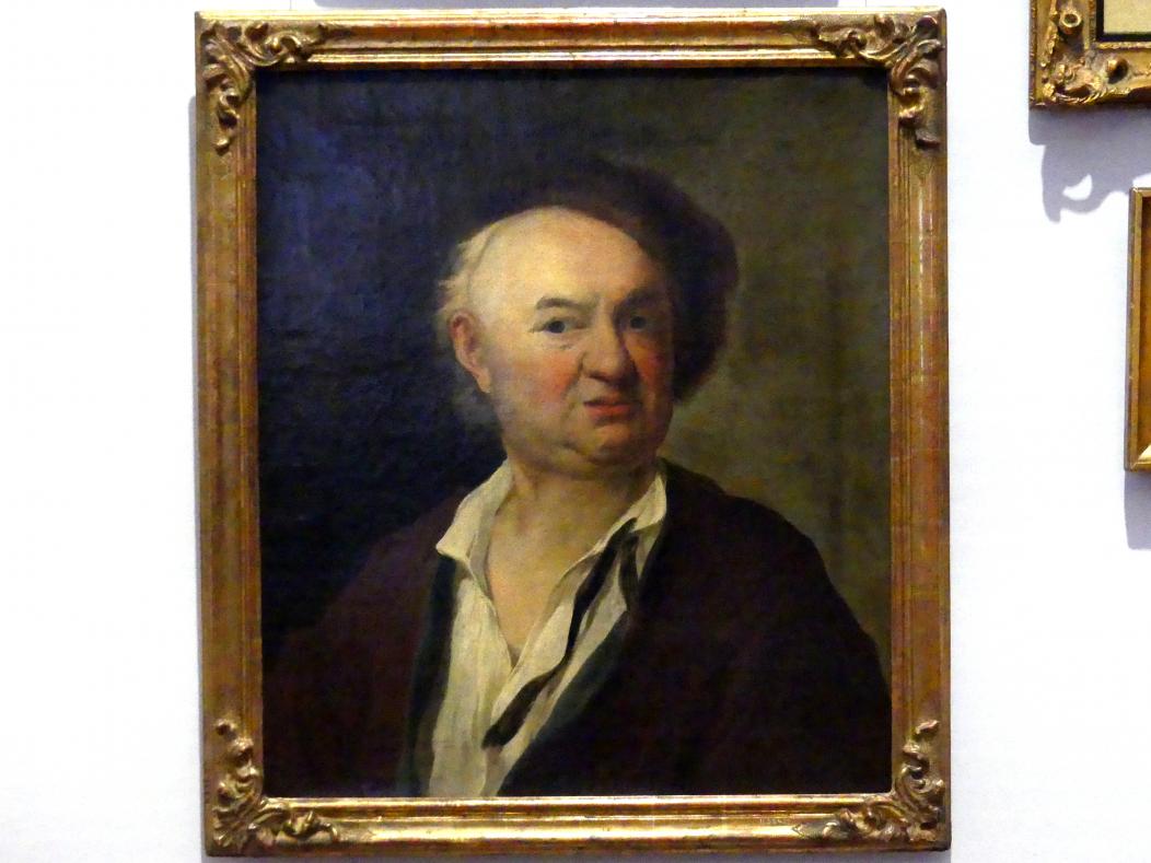 Georg Anton Urlaub: Selbstbildnis, um 1758