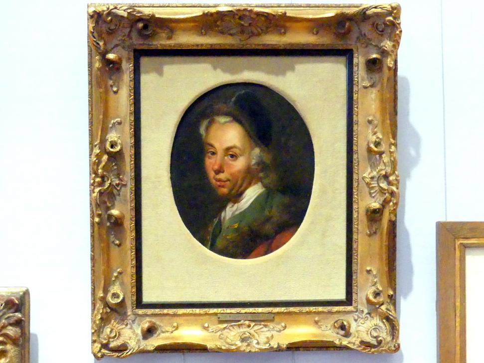 Miniaturporträt von Balthasar Neumann, Würzburg, Martin von Wagner Museum, Ausstellung "Tiepolo und seine Zeit in Würzburg" vom 31.10.2020-15.07.2021, Saal 1, um 1741