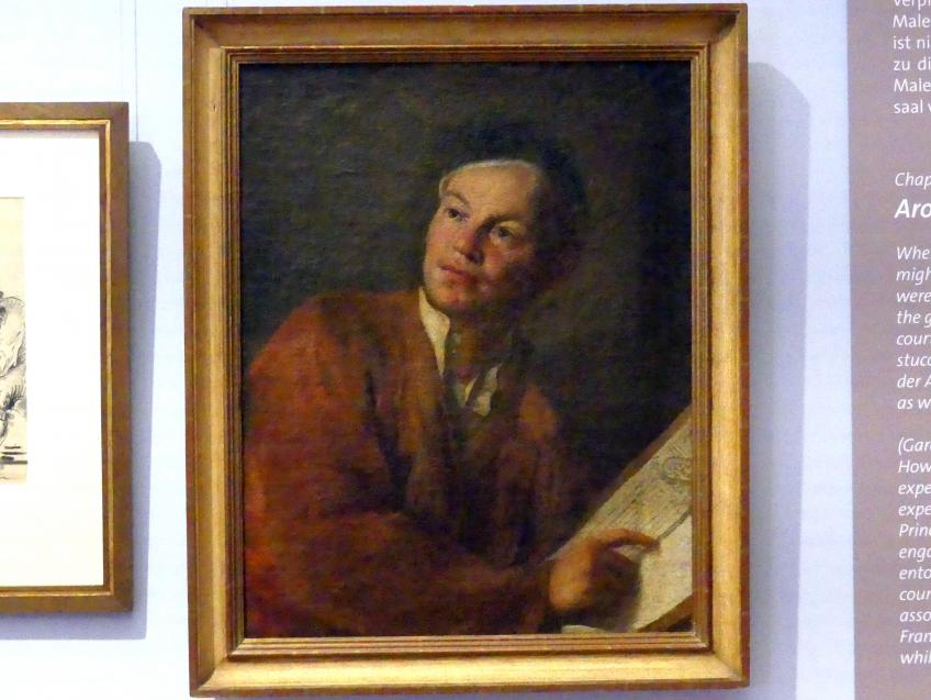 Georg Anton Urlaub (1735–1758), Porträt von Johann Georg Oegg, Würzburg, Martin von Wagner Museum, Ausstellung "Tiepolo und seine Zeit in Würzburg" vom 31.10.2020-15.07.2021, Saal 1, um 1750