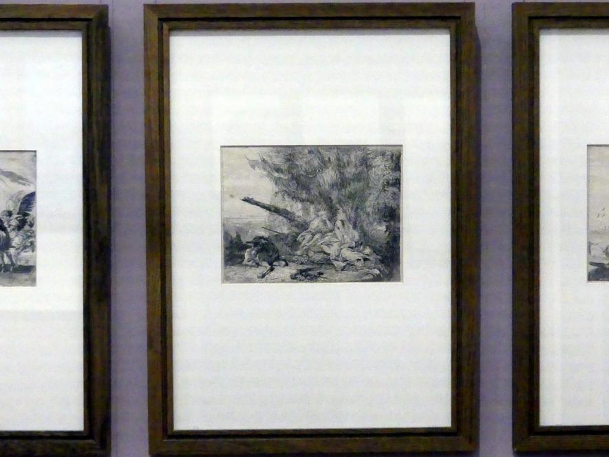 Giovanni Domenico Tiepolo (1743–1785), Rast an einer Quelle (Das Quellwunder), Würzburg, Martin von Wagner Museum, Ausstellung "Tiepolo und seine Zeit in Würzburg" vom 31.10.2020-15.07.2021, Saal 1, 1753, Bild 2/3