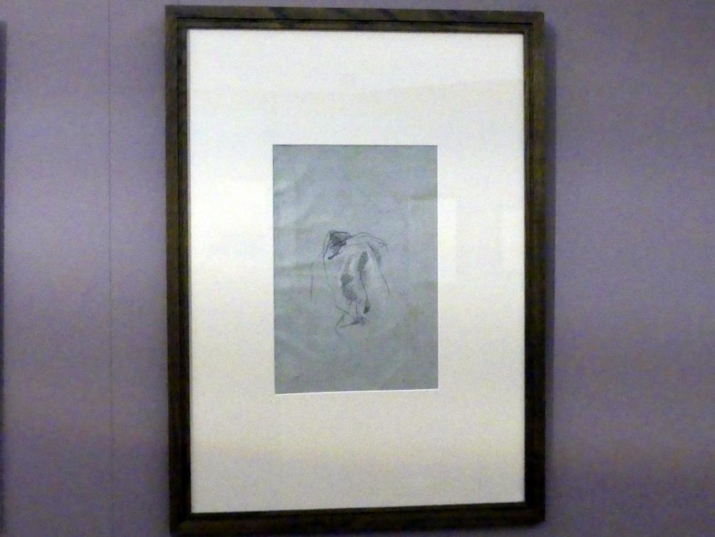 Giovanni Battista Tiepolo (1715–1785), Draperiestudie, Würzburg, Martin von Wagner Museum, Ausstellung "Tiepolo und seine Zeit in Würzburg" vom 31.10.2020-15.07.2021, Saal 1, um 1747–1753, Bild 2/4