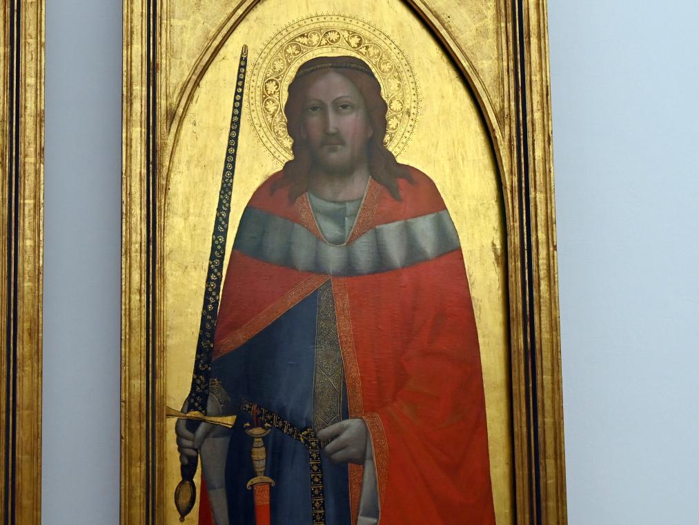 Agnolo Gaddi (1388–1394), Hl. Julian, München, Alte Pinakothek, Obergeschoss Kabinett 1, um 1393–1396, Bild 2/4